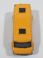 2009 Matchbox City Action Chevy Van Yellow Die Cast Toy Car Vehicle