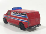 2006 Matchbox Fire Ford Panel Van Paramedic Red Die Cast Toy Car Vehicle