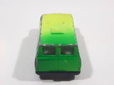 Vintage Yatming No. 1501 Ford Econoline E-150 Van Green with Black Graphics Die Cast Toy Car Vehicle