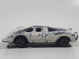 Vintage Uniborn Porsche 917 White Die Cast Toy Car Vehicle Made in Hong Kong