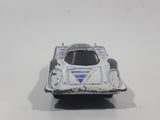 Vintage Uniborn Porsche 917 White Die Cast Toy Car Vehicle Made in Hong Kong