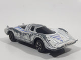Vintage Uniborn Porsche 917 White Die Cast Toy Car Vehicle Made in Hong Kong