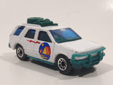 1999 Matchbox Wilderness Road Trip Isuzu Rodeo Vauxhall Frontera White Die Cast Toy Car Vehicle