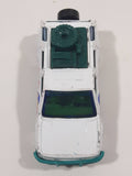 1999 Matchbox Wilderness Road Trip Isuzu Rodeo Vauxhall Frontera White Die Cast Toy Car Vehicle