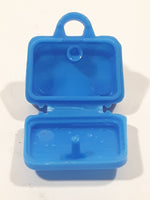 Fast Lane Baggage Service Luggage Trolley Truck Container White Plastic Die Cast Toy Car Vehicle with Blue Suitcase