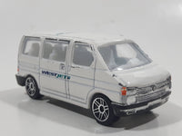 Realtoy Westjet Shuttle Van White Die Cast Toy Car Vehicle Missing the Hitch