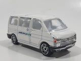 Realtoy Westjet Shuttle Van White Die Cast Toy Car Vehicle Missing the Hitch