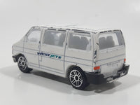 Realtoy Westjet Shuttle Van White Die Cast Toy Car Vehicle Missing the Hitch