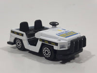 Fast Lane DKF1 Airport Service Luggage Trolley Cart White Die Cast Toy Car Vehicle