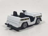 Fast Lane DKF1 Airport Service Luggage Trolley Cart White Die Cast Toy Car Vehicle