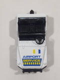 Fast Lane DKF1 Airport Service Luggage Trolley Cart White Die Cast Toy Car Vehicle