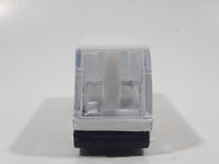 RealToy Air Canada Shuttle Double Decker Bus White Die Cast Toy Car Vehicle