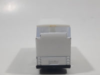RealToy Air Canada Shuttle Double Decker Bus White Die Cast Toy Car Vehicle