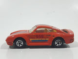 1988 Hot Wheels Color Racers Porsche 959 Orange Die Cast Toy Race Car Vehicle