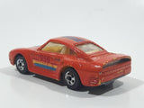 1988 Hot Wheels Color Racers Porsche 959 Orange Die Cast Toy Race Car Vehicle