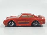 1988 Hot Wheels Color Racers Porsche 959 Orange Die Cast Toy Race Car Vehicle