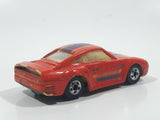 1988 Hot Wheels Color Racers Porsche 959 Orange Die Cast Toy Race Car Vehicle