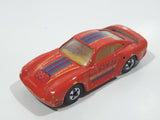1988 Hot Wheels Color Racers Porsche 959 Orange Die Cast Toy Race Car Vehicle