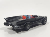 Vintage 1976 Corgi Juniors DC Comics Batman Batmobile Black Die Cast Toy Car Vehicle