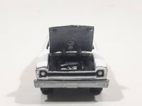 1997 Playing Mantis Johnny Lightning No. 003 1969 AMC Scrambler White Die Cast Toy Car Vehicle with Opening Hood