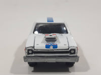 1997 Playing Mantis Johnny Lightning No. 003 1969 AMC Scrambler White Die Cast Toy Car Vehicle with Opening Hood