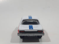 1997 Playing Mantis Johnny Lightning No. 003 1969 AMC Scrambler White Die Cast Toy Car Vehicle with Opening Hood