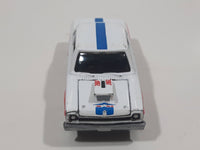 1997 Playing Mantis Johnny Lightning No. 003 1969 AMC Scrambler White Die Cast Toy Car Vehicle with Opening Hood