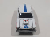 1997 Playing Mantis Johnny Lightning No. 003 1969 AMC Scrambler White Die Cast Toy Car Vehicle with Opening Hood