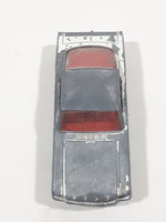 Vintage 1969 Lesney Matchbox Series No. 8 Mustang White Die Cast Toy Car Vehicle with Turning Front Wheels