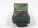 Vintage Tonka Farm Flat Bed Truck Green and Cream Pressed Steel Die Cast Toy Car Vehicle