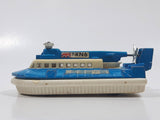 Vintage 1974 Lesney Products Matchbox Super Kings Hovercraft Blue and White Die Cast Toy Car Vehicle