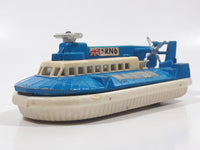 Vintage 1974 Lesney Products Matchbox Super Kings Hovercraft Blue and White Die Cast Toy Car Vehicle