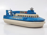 Vintage 1974 Lesney Products Matchbox Super Kings Hovercraft Blue and White Die Cast Toy Car Vehicle