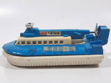 Vintage 1974 Lesney Products Matchbox Super Kings Hovercraft Blue and White Die Cast Toy Car Vehicle