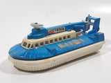 Vintage 1974 Lesney Products Matchbox Super Kings Hovercraft Blue and White Die Cast Toy Car Vehicle