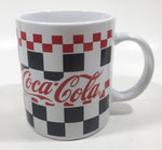 2003 Gibson Coca-Cola Coke Checkered Ceramic Coffee Mug