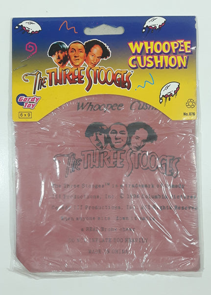 1996 Gordy Toy No. 076 The Three Stooges Whoopee Cushion New in Package