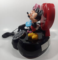 KNG America Disney Mickey Mouse and Minnie Mouse Heart Themed Animated Talking Phone 9" Tall