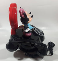 KNG America Disney Mickey Mouse and Minnie Mouse Heart Themed Animated Talking Phone 9" Tall