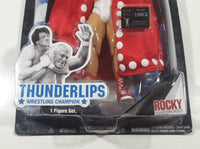 2007 Jakks Pacific Rocky III Collector Series Thunderlips Hulk Hogan Wrestling Champion 7" Tall Toy Action Figure New in Package