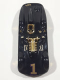 1999 Hot Wheels First Editions Turbolence Black Die Cast Toy Race Car Vehicle
