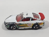 2000 Hot Wheels 911 GT3 Cup White Die Cast Toy Car Vehicle