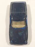 Vintage 1969 Lesney Matchbox Superfast No. 5 Lotus Europa Blue Painted Dark Blue Die Cast Toy Car Vehicle with Opening Doors