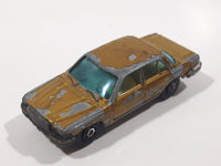 Vintage Yatming No. 1012 Mercedes-Benz 450 SEL Gold Die Cast Toy Car Vehicle - Hong Kong