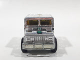 2009 Hot Wheels HW City Works Armored Truck Chrome Die Cast Toy Car Vehicle with Opening Rear Door