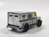 2009 Hot Wheels HW City Works Armored Truck Chrome Die Cast Toy Car Vehicle with Opening Rear Door
