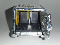 2009 Hot Wheels HW City Works Armored Truck Chrome Die Cast Toy Car Vehicle with Opening Rear Door