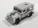 2009 Hot Wheels HW City Works Armored Truck Chrome Die Cast Toy Car Vehicle with Opening Rear Door