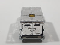 2009 Hot Wheels HW City Works Armored Truck Chrome Die Cast Toy Car Vehicle with Opening Rear Door