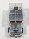 2009 Hot Wheels HW City Works Armored Truck Chrome Die Cast Toy Car Vehicle with Opening Rear Door